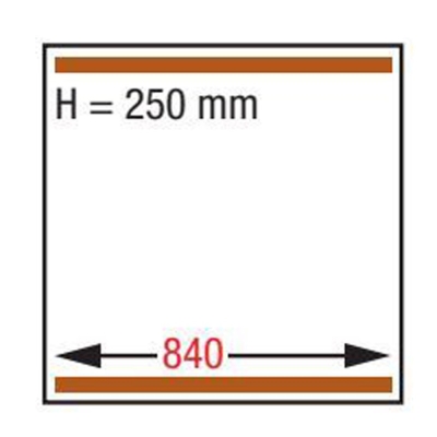 Machine sous-vide, double chambre 840x830xh250 mm. - 250 m3/h CF-180T/S